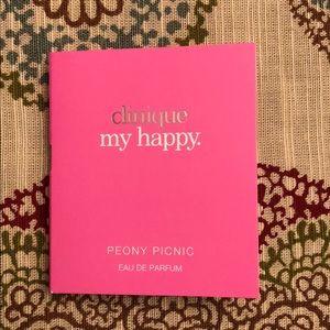 Clinique my happy sample